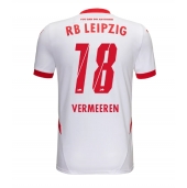 Moški RB Leipzig Arthur Vermeeren #18 Replika nogometni dresi Domači 2024-25 Kratek Rokav