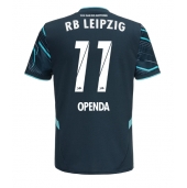 Moški RB Leipzig Lois Openda #11 Replika nogometni dresi Tretji 2024-25 Kratek Rokav