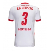 Moški RB Leipzig Lutsharel Geertruida #3 Replika nogometni dresi Domači 2024-25 Kratek Rokav