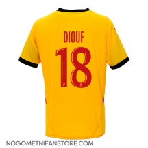Moški RC Lens Andy Diouf #18 Replika nogometni dresi Domači 2024-25 Kratek Rokav