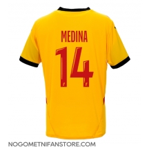 Moški RC Lens Facundo Medina #14 Replika nogometni dresi Domači 2024-25 Kratek Rokav