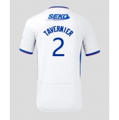 Moški Rangers James Tavernier #2 Replika nogometni dresi Gostujoči 2024-25 Kratek Rokav