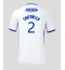Moški Rangers James Tavernier #2 Replika nogometni dresi Gostujoči 2024-25 Kratek Rokav