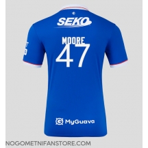 Moški Rangers Mikey Moore #47 Replika nogometni dresi Domači 2025-26 Kratek Rokav