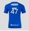 Moški Rangers Mikey Moore #47 Replika nogometni dresi Domači 2025-26 Kratek Rokav