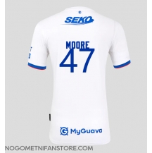 Moški Rangers Mikey Moore #47 Replika nogometni dresi Gostujoči 2025-26 Kratek Rokav