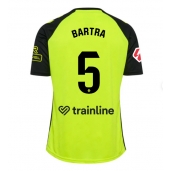 Moški Real Betis Marc Bartra #5 Replika nogometni dresi Gostujoči 2024-25 Kratek Rokav