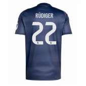 Moški Real Madrid Antonio Rudiger #22 Replika nogometni dresi Gostujoči 2025-26 Kratek Rokav