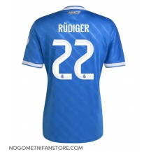 Moški Real Madrid Antonio Rudiger #22 Replika nogometni dresi Tretji 2025-26 Kratek Rokav