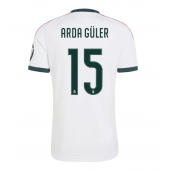 Moški Real Madrid Arda Guler #15 Replika nogometni dresi Domači 2026-27 Kratek Rokav