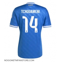 Moški Real Madrid Aurelien Tchouameni #14 Replika nogometni dresi Tretji 2025-26 Kratek Rokav