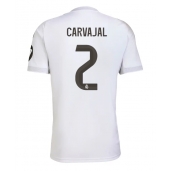 Moški Real Madrid Daniel Carvajal #2 Replika nogometni dresi Domači 2025-26 Kratek Rokav