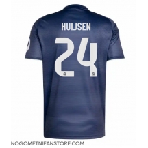 Moški Real Madrid Dean Huijsen #24 Replika nogometni dresi Gostujoči 2025-26 Kratek Rokav