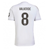 Moški Real Madrid Federico Valverde #8 Replika nogometni dresi Domači 2025-26 Kratek Rokav