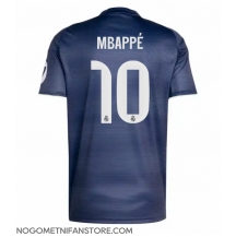 Moški Real Madrid Kylian Mbappe #10 Replika nogometni dresi Gostujoči 2025-26 Kratek Rokav