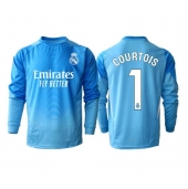 Moški Real Madrid Thibaut Courtois #1 Vratar Replika nogometni dresi Domači 2025-26 Dolgi Rokav