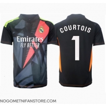 Moški Real Madrid Thibaut Courtois #1 Vratar Replika nogometni dresi Gostujoči 2024-25 Kratek Rokav
