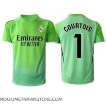 Moški Real Madrid Thibaut Courtois #1 Vratar Replika nogometni dresi Gostujoči 2025-26 Kratek Rokav