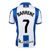 Moški Real Sociedad Ander Barrenetxea #7 Replika nogometni dresi Domači 2024-25 Kratek Rokav