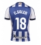 Moški Real Sociedad Carlos Soler #18 Replika nogometni dresi Domači 2025-26 Kratek Rokav