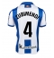 Moški Real Sociedad Martin Zubimendi #4 Replika nogometni dresi Domači 2024-25 Kratek Rokav