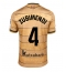 Moški Real Sociedad Martin Zubimendi #4 Replika nogometni dresi Gostujoči 2024-25 Kratek Rokav