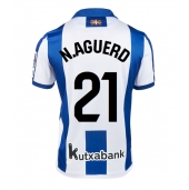 Moški Real Sociedad Nayef Aguerd #21 Replika nogometni dresi Domači 2024-25 Kratek Rokav