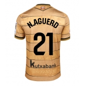 Moški Real Sociedad Nayef Aguerd #21 Replika nogometni dresi Gostujoči 2024-25 Kratek Rokav