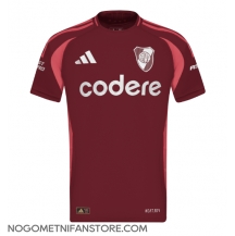 Moški River Plate Replika nogometni dresi Gostujoči 2024-25 Kratek Rokav