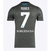 Moški SSC Napoli David Neres #7 Replika nogometni dresi Tretji 2024-25 Kratek Rokav