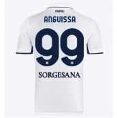Moški SSC Napoli Frank Anguissa #99 Replika nogometni dresi Gostujoči 2024-25 Kratek Rokav
