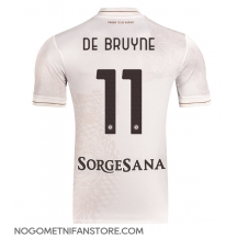 Moški SSC Napoli Kevin De Bruyne #11 Replika nogometni dresi Gostujoči 2025-26 Kratek Rokav