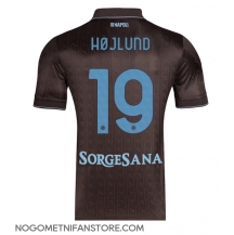 Moški SSC Napoli Rasmus Hojlund #19 Replika nogometni dresi Tretji 2025-26 Kratek Rokav