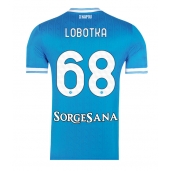 Moški SSC Napoli Stanislav Lobotka #68 Replika nogometni dresi Domači 2025-26 Kratek Rokav