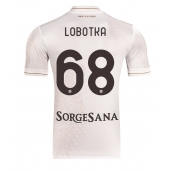 Moški SSC Napoli Stanislav Lobotka #68 Replika nogometni dresi Gostujoči 2025-26 Kratek Rokav