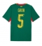 Moški Senegal Idrissa Gueye #5 Replika nogometni dresi Gostujoči SP 2026 Kratek Rokav