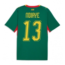 Moški Senegal Iliman Ndiaye #13 Replika nogometni dresi Gostujoči SP 2026 Kratek Rokav