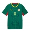 Moški Senegal Nicolas Jackson #11 Replika nogometni dresi Gostujoči SP 2026 Kratek Rokav
