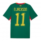 Moški Senegal Nicolas Jackson #11 Replika nogometni dresi Gostujoči SP 2026 Kratek Rokav