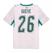 Moški Senegal Pape Gueye #26 Replika nogometni dresi Domači SP 2026 Kratek Rokav
