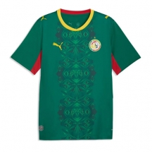 Moški Senegal Replika nogometni dresi Gostujoči SP 2026 Kratek Rokav