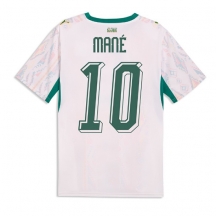 Moški Senegal Sadio Mane #10 Replika nogometni dresi Domači SP 2026 Kratek Rokav
