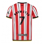 Moški Sheffield United Rhian Brewster #7 Replika nogometni dresi Domači 2024-25 Kratek Rokav