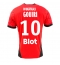 Moški Stade Rennais Amine Gouiri #10 Replika nogometni dresi Domači 2024-25 Kratek Rokav