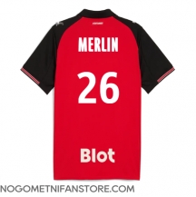 Moški Stade Rennais Quentin Merlin #26 Replika nogometni dresi Domači 2025-26 Kratek Rokav