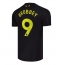 Moški Sunderland Brian Brobbey #9 Replika nogometni dresi Gostujoči 2025-26 Kratek Rokav