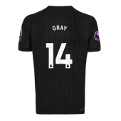 Moški Tottenham Hotspur Archie Gray #14 Replika nogometni dresi Gostujoči 2025-26 Kratek Rokav