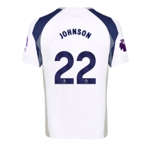 Moški Tottenham Hotspur Brennan Johnson #22 Replika nogometni dresi Domači 2025-26 Kratek Rokav
