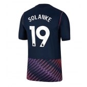 Moški Tottenham Hotspur Dominic Solanke #19 Replika nogometni dresi Gostujoči 2026-27 Kratek Rokav
