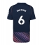 Moški Tottenham Hotspur Jan Paul van Hecke #6 Replika nogometni dresi Gostujoči 2026-27 Kratek Rokav